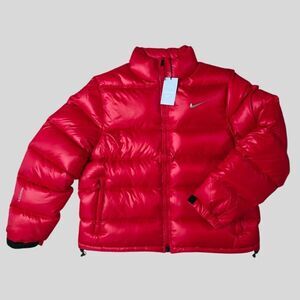 Nike x NOCTA Sunset Red Puffer Jacket Men's Size XL Drake Rare NEW DO2783-657
